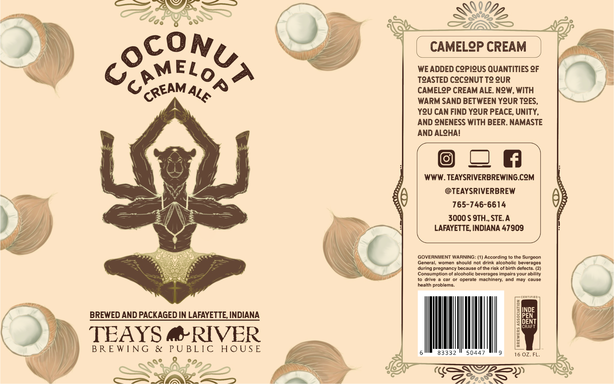 Coconut Camelop can art