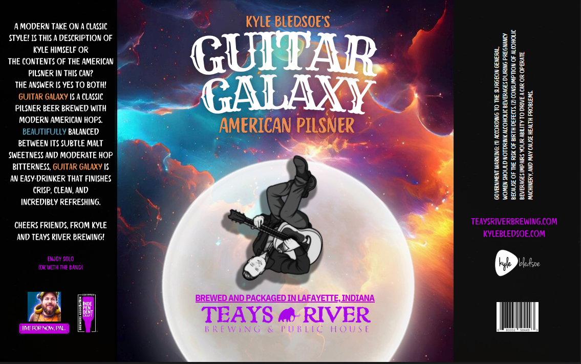 Guitar Galaxy can art